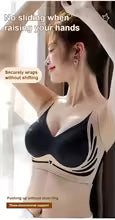 Super Gather Kablosuz Toparlayıcı Sütyen Kadın Toparlayıcı Yumuşak Destek Ayarlanabilir İç Çamaşırı Sarkma Önleyici Dikişsiz Toparlayıcı Sütyen
