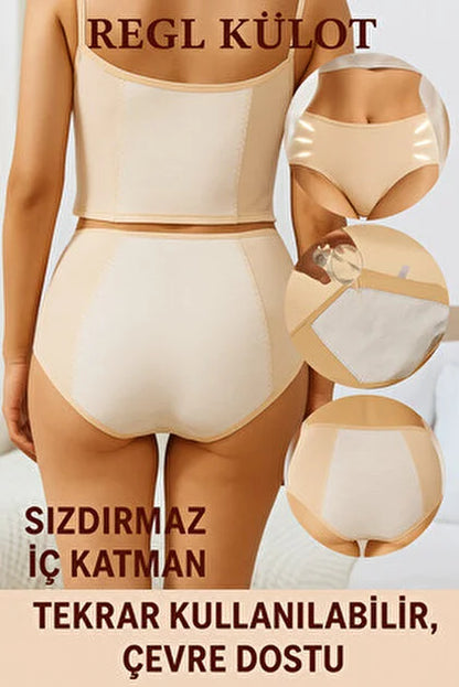 Süper Emici Ultra Hijyenik Jenny Regl Külodu Gece Gündüz Gün Boyu Etkili Sızdırmaz Adet Külodu